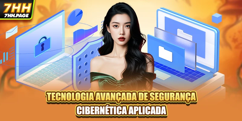 Tecnologia avançada de segurança cibernética aplicada