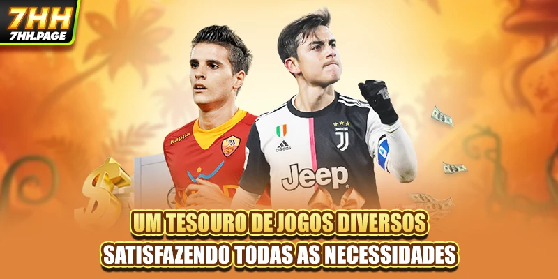 Um tesouro de jogos diversos satisfazendo todas as necessidades