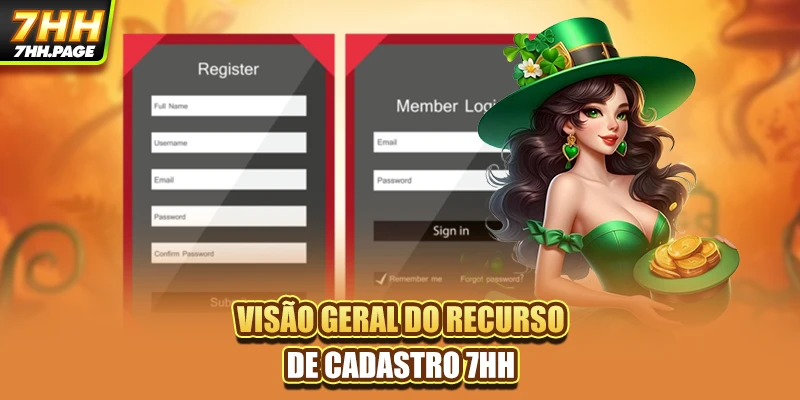 Visão geral do recurso de Cadastro 7HH